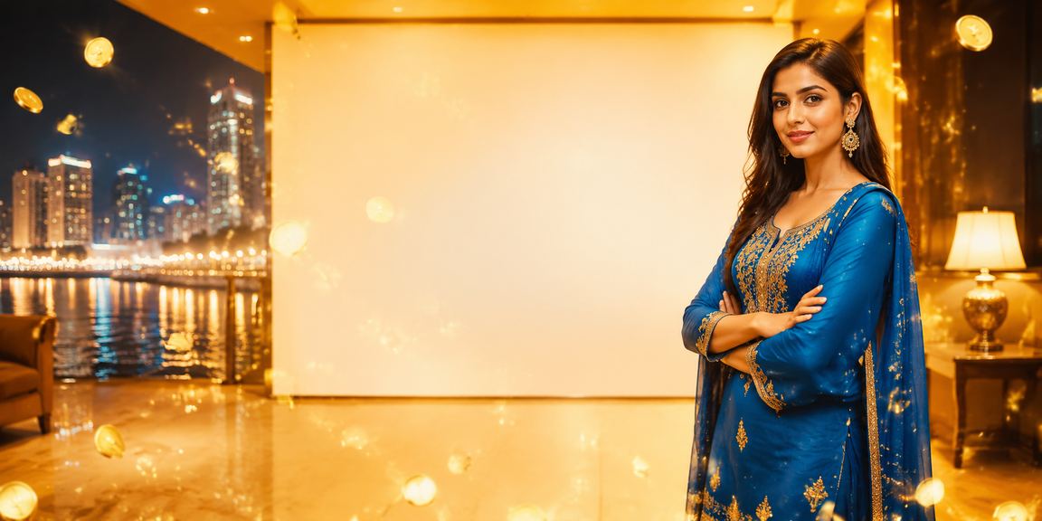 ঢাকায় সালওয়ার কামিজ পরিহিত একজন ব্যবহারকারী ভিআইপি বোনাস চেক করছেন